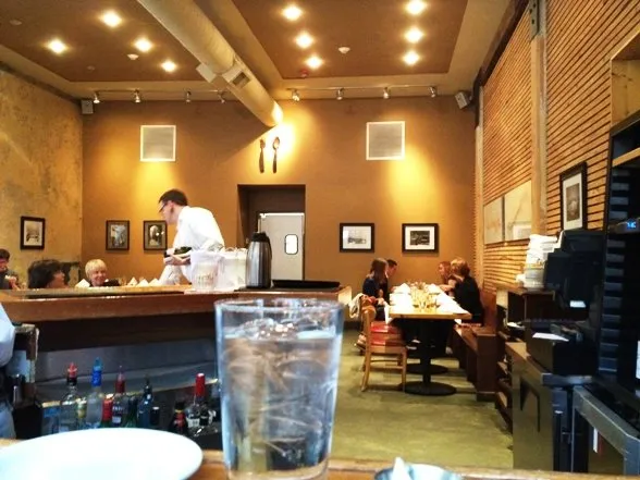 Interior of Rue Cler in Durham - NC Triangle Dining
