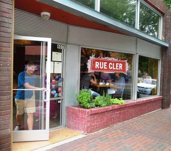 Front of Rue Cler in Durham - NC Triangle Dining