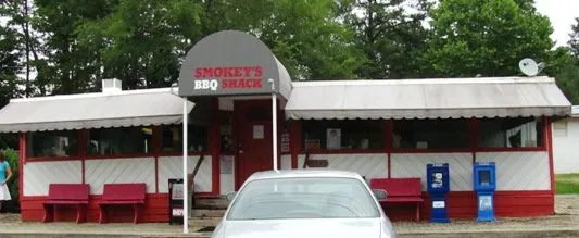 Front of Smokey's BBQ Shack, Morrisville- NC Triangle Dining 