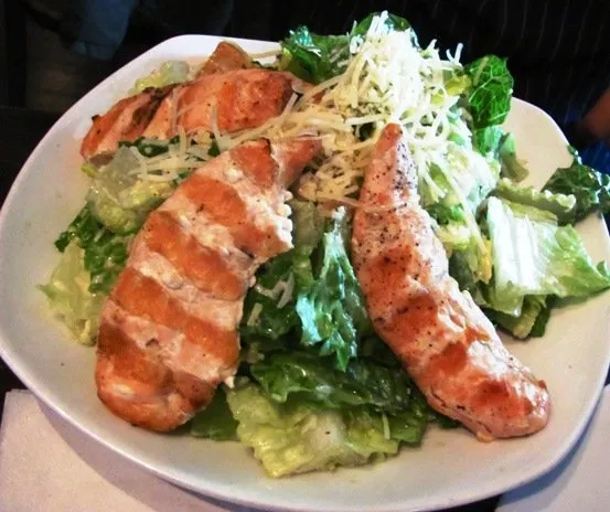 Caesar salad at Tobacco Road Sport in Durham, NC Triangle Dining