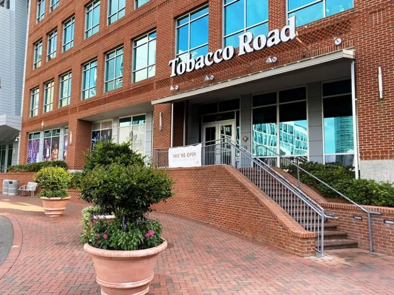 Front of Tobacco Road Sports Durham - nctriangledining.com