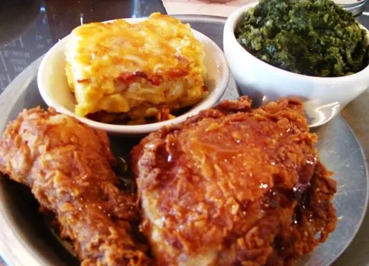 Dinner at Beasley's Fried Chicken in Raleigh