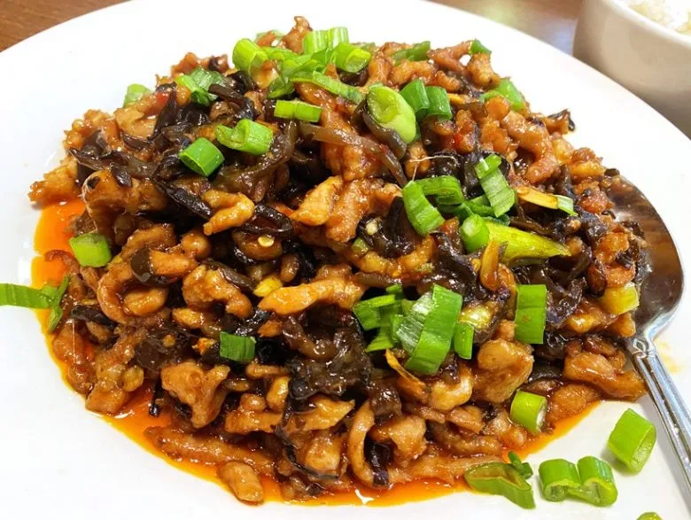 Minced pork in garlic sauce at Super Wok in Cary, nctriangledining.com