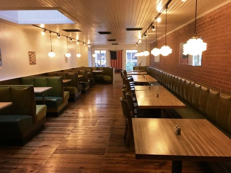 Upstairs section at the Mecca, Raleigh - nctriangledining.com
