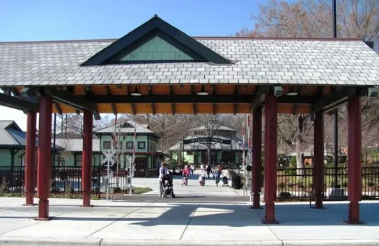 Entry-way at Pullen Park, Raleigh- NC Triangle Dining