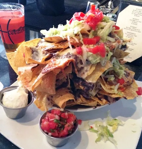 Nachos from Tobacco Road Sports Cafe in Durham- NC Triangle Dining