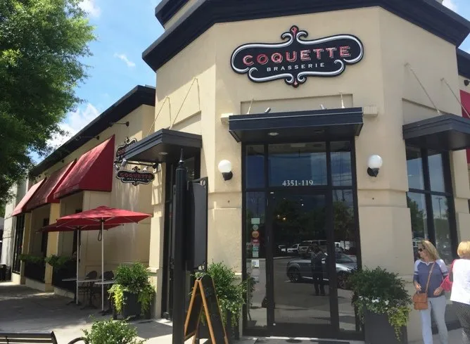 Front of Coquette in Raleigh- NC Triangle Dining