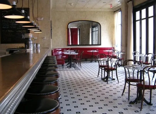 Bar area at Coquette in Raleigh- NC Triangle Dining