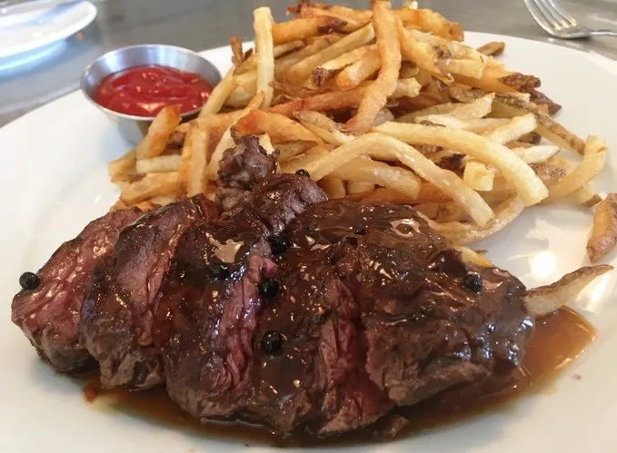 Steak frites at Coquette in Raleigh- NC Triangle Dining