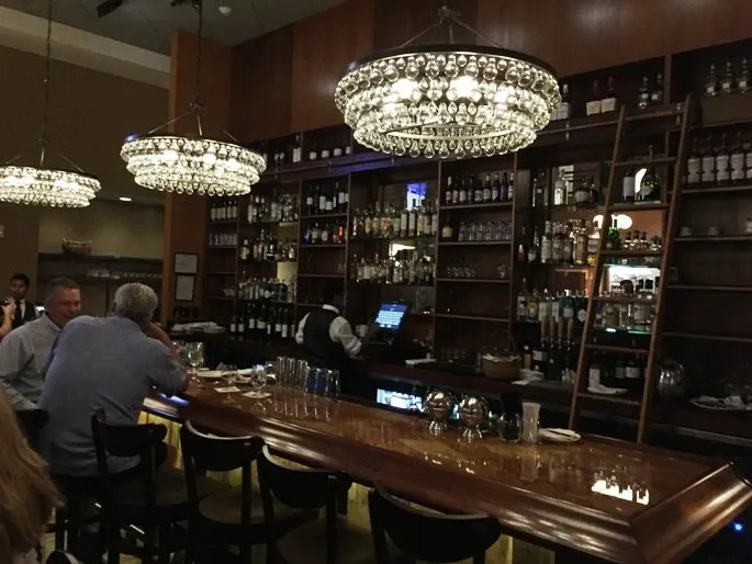 Bar at NanaSteak in Durham- NC Triangle Dining
