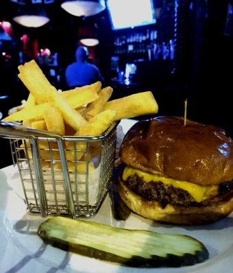 $5 Burger Monday at the Hibernian Pub