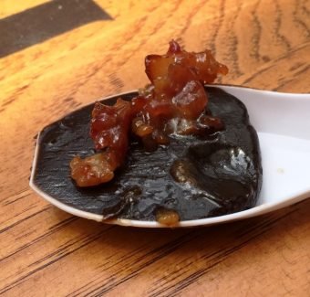 Bacon and chocolate mousse at Spirited Pig Summer Shindig, June 2016