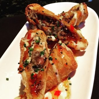 $7 Cheesesteak eggrolls at Sullivan's Steakhouse