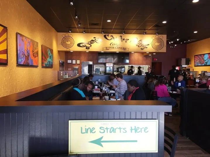Entryway of Dame's Chicken & Waffles in Cary - NC Triangle Dining