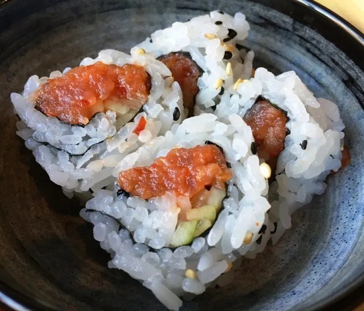 Spicy tuna roll at City Market Sushi, Raleigh - NC Triangle Dining