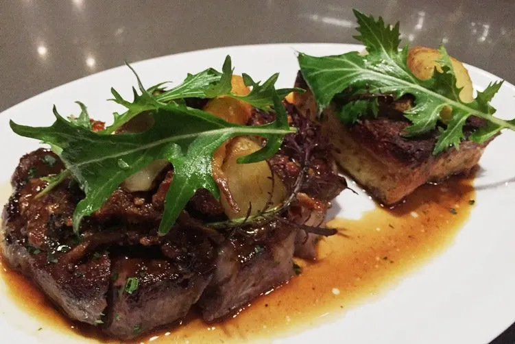 Ribeye steak at Crawford and Son in Raleigh