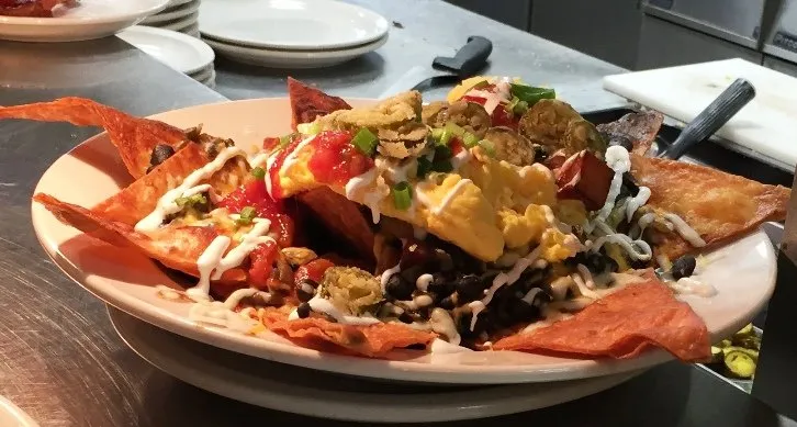 Huevos rancheros at Metro Diner in Raleigh - NC Triangle Dining