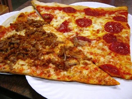 Two slice lunch combo at Randy's Pizza in RTP - NC Triangle Dining