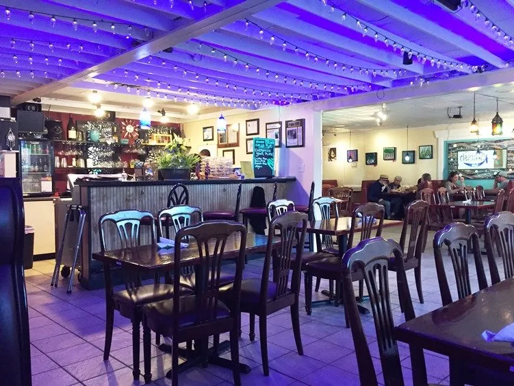 Front dining room at Kababish Cafe in Cary - NC Triangle Dining