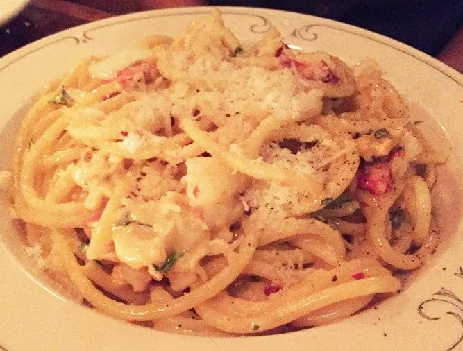Lobster bucatini at Bar Virgile in Durham - NC Triangle Dining