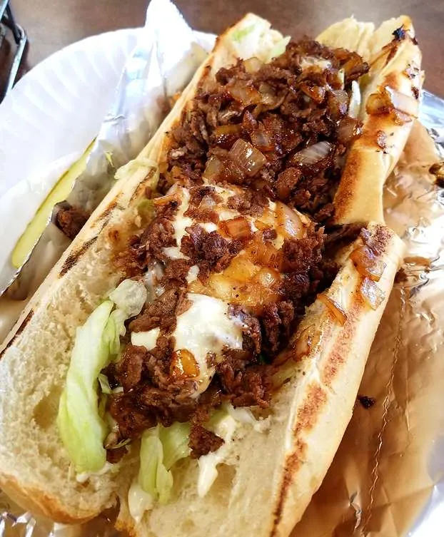 Steak sub at Randy's Pizza in RTP - nctriangledining.com