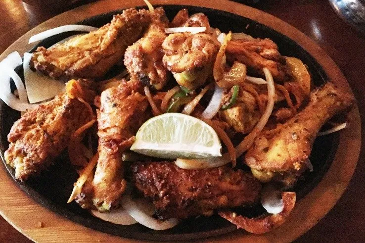 Spicy jeera wings at Viceroy in Durham - nctriangledining.com