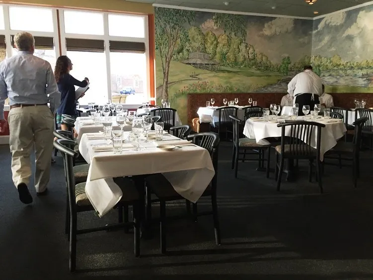 Dining room at Bloomsbury Bistro in Raleigh - NC Triangle Dining