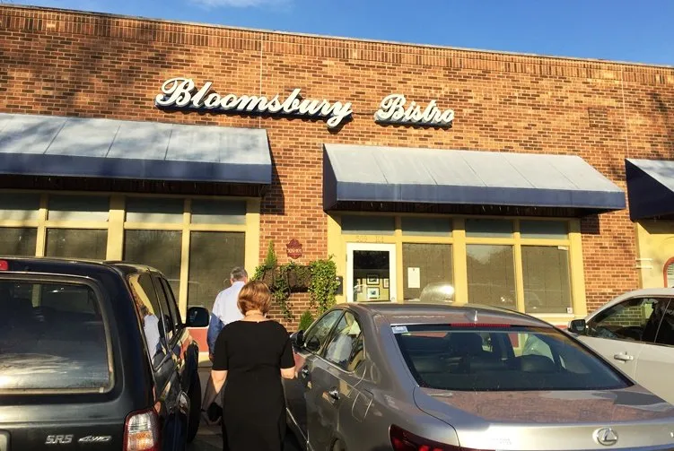 Front of Bloomsbury Bistro in Raleigh - NC Triangle Dining