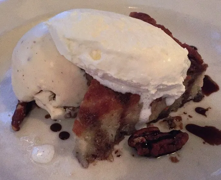 Gooey cake at Bloomsbury Bistro in Raleigh - NC Triangle Dining