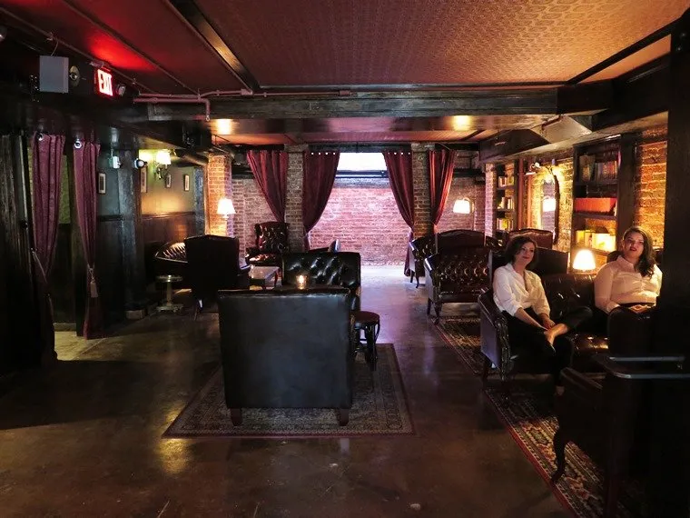 Back lounge at Watts & Ward in Raleigh - NC Triangle Dining