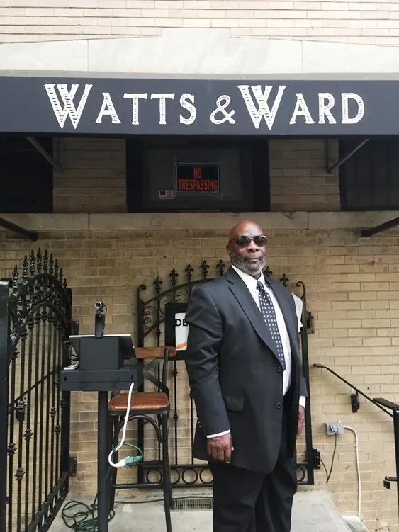 Entryway to Watts & Ward in Raleigh - NC Triangle Dining