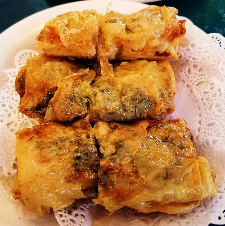 Tofu skin rolls at Dim Sum House in Morrisville - NC Triangle Dining