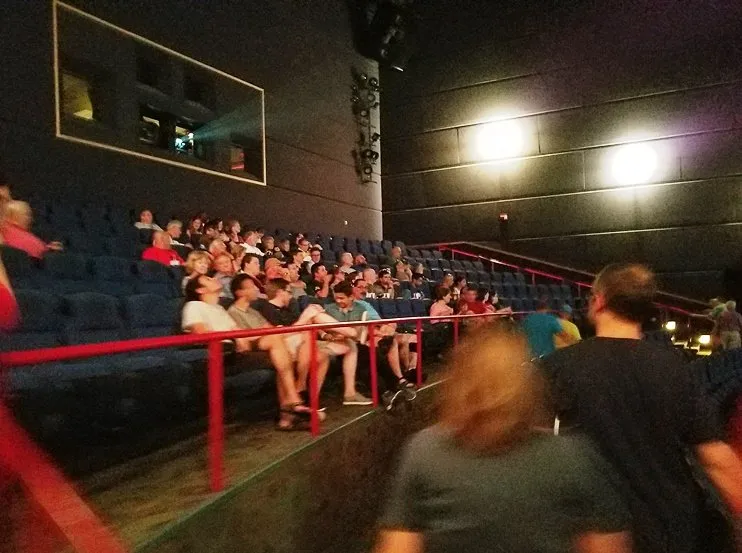 Seating for IMAX Theatre at Marbles in Raleigh- NC Triangle Dining