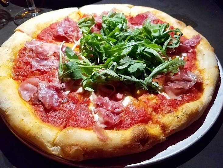 Salumeria pizza at Mulino Italian Kitchen in Raleigh - NC Triangle Dining