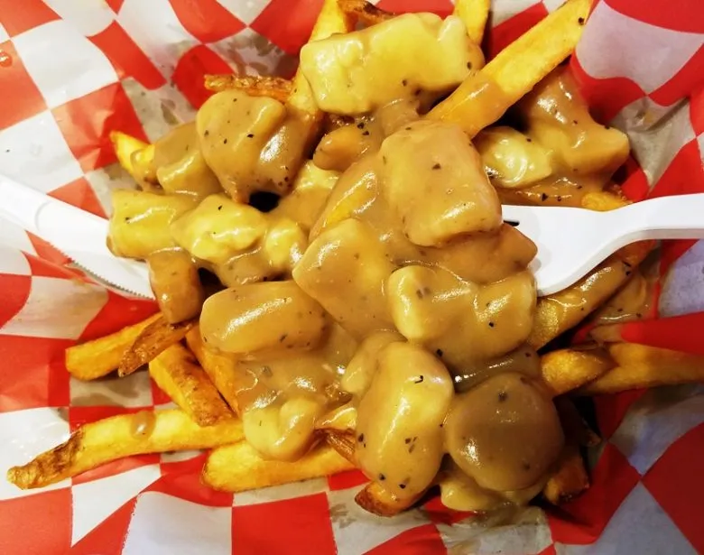 Poutine at Bottledog Bites and Brews in Cary - nctriangledining.com