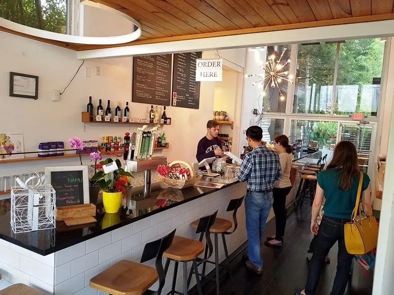 Order counter at Namu in Durham - nctriangledining.com