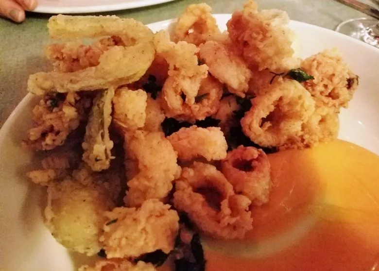 Crispy squid at Poole's Diner in Raleigh - nctriangledining.com