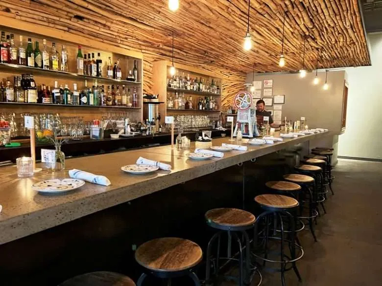 Bar at Bida Manda in Raleigh