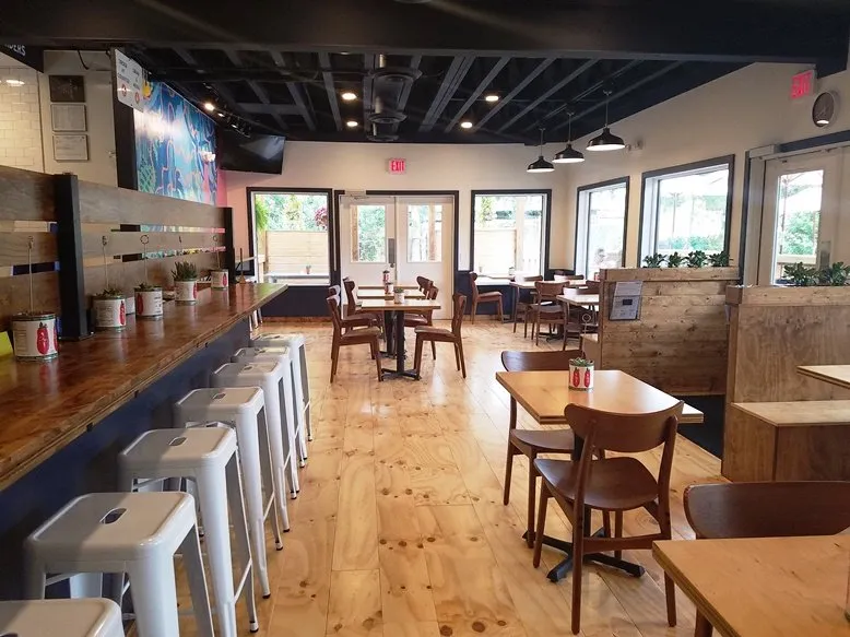 Plenty of seating at Eastcut Sandwich Bar in Durham - nctriangledining.com