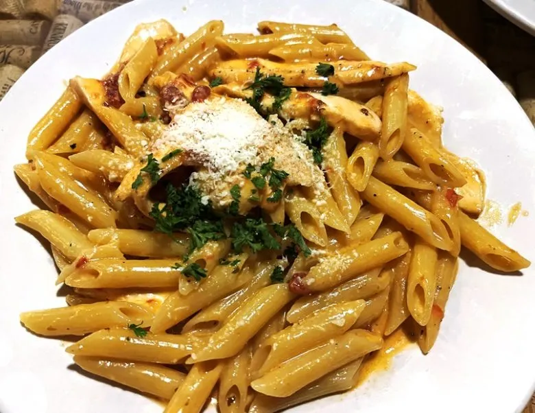 Penne alla vodka at Daniel's in Apex - nctriangledining.com