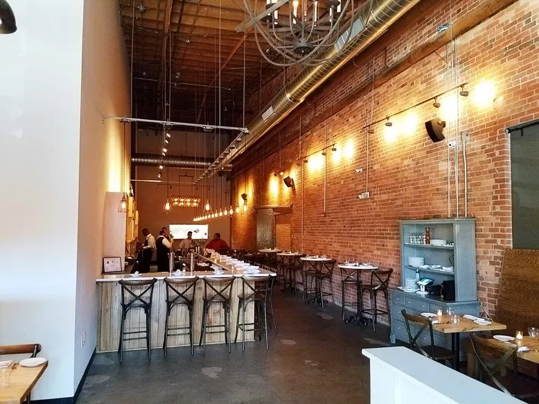 Long and narrow space at Cucciolo in Durham - nctriangledining.com