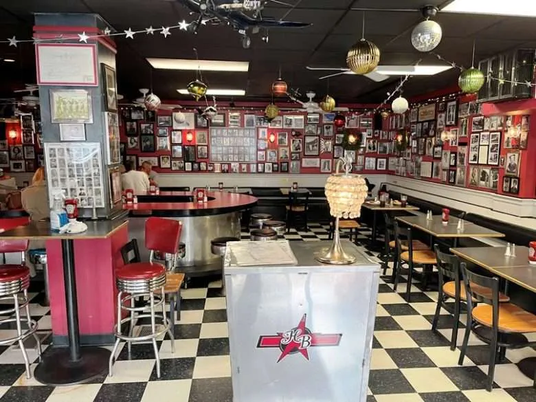 Interior of Hayes Barton Cafe in Raleigh