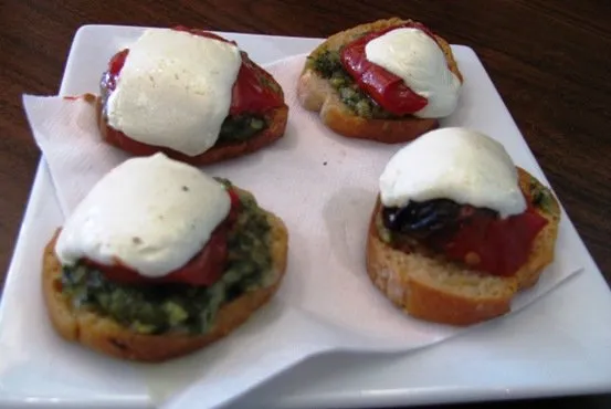 Crostini at Toast in Durham - nctriangledining.com