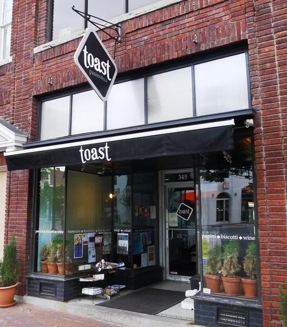 Front of Toast Paninoteca in Durham - nctriangledining.com