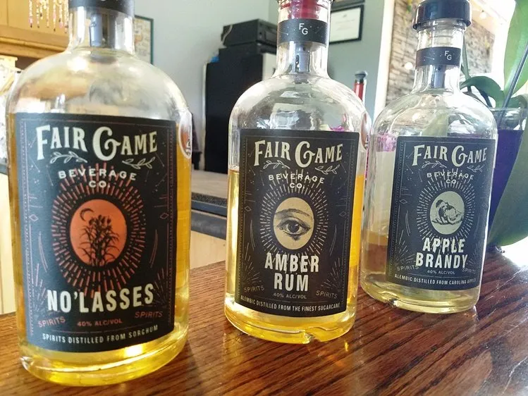 Bottles at Fair Game Beverage in Pittsboro - nctriangledining.com