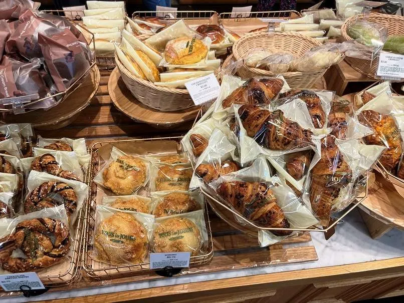 Croissants at Tous Les Jours at H Mart in Cary - nctriangledining.com