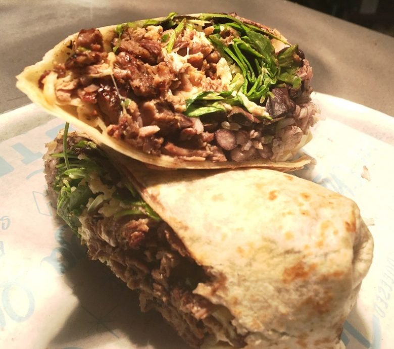 Steak burrito at Chido Taco in Raleigh - nctriangledining.com
