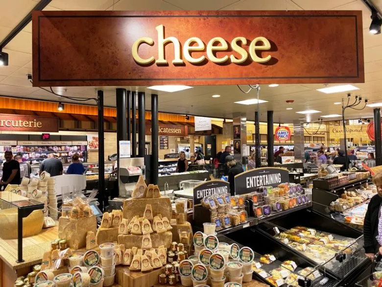 Cheese shop at Wegmans in Raleigh - nctriangledining.com