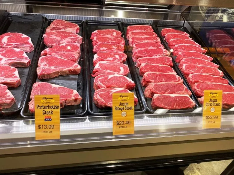 Butcher shop at Wegmans in Raleigh - nctriangledining.com