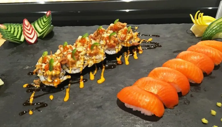 Sushi at Wegmans in Raleigh - nctriangledining.com